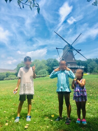 20190822アンデルセン公園風車