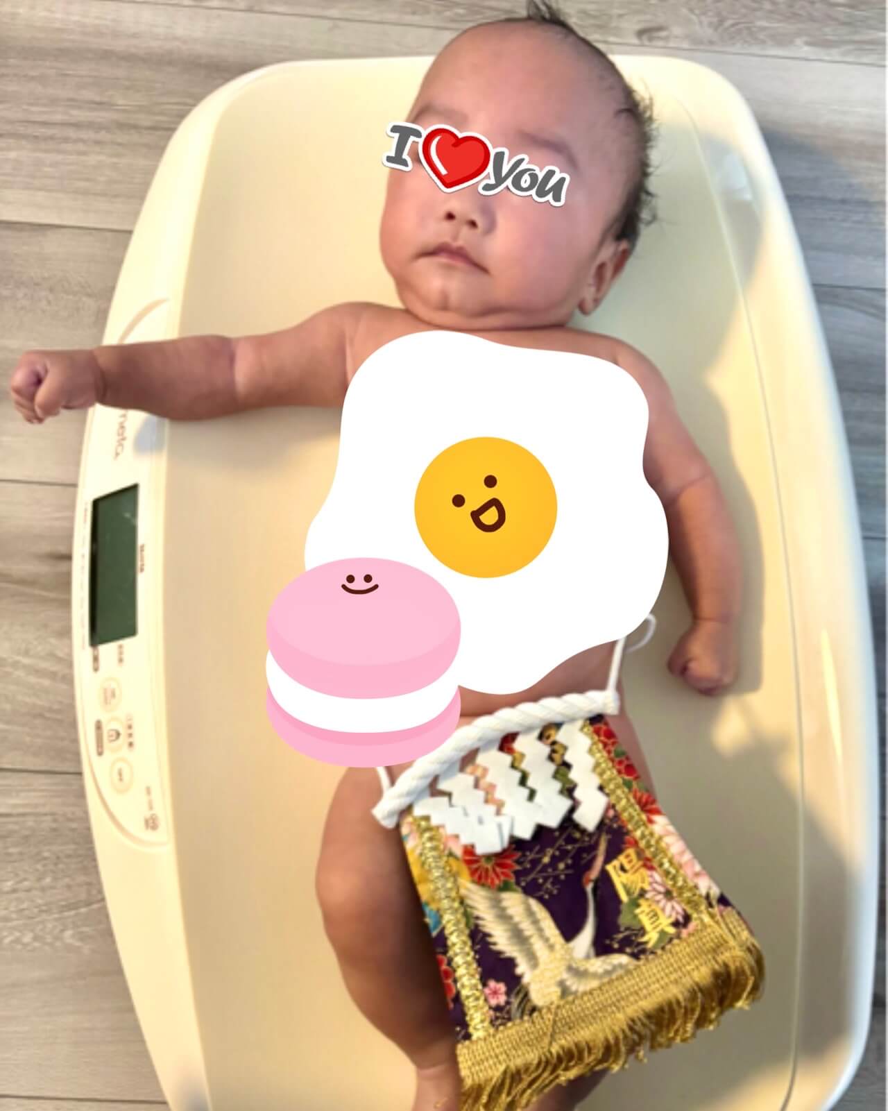 20260531赤ちゃん化粧まわし・小結着画像1