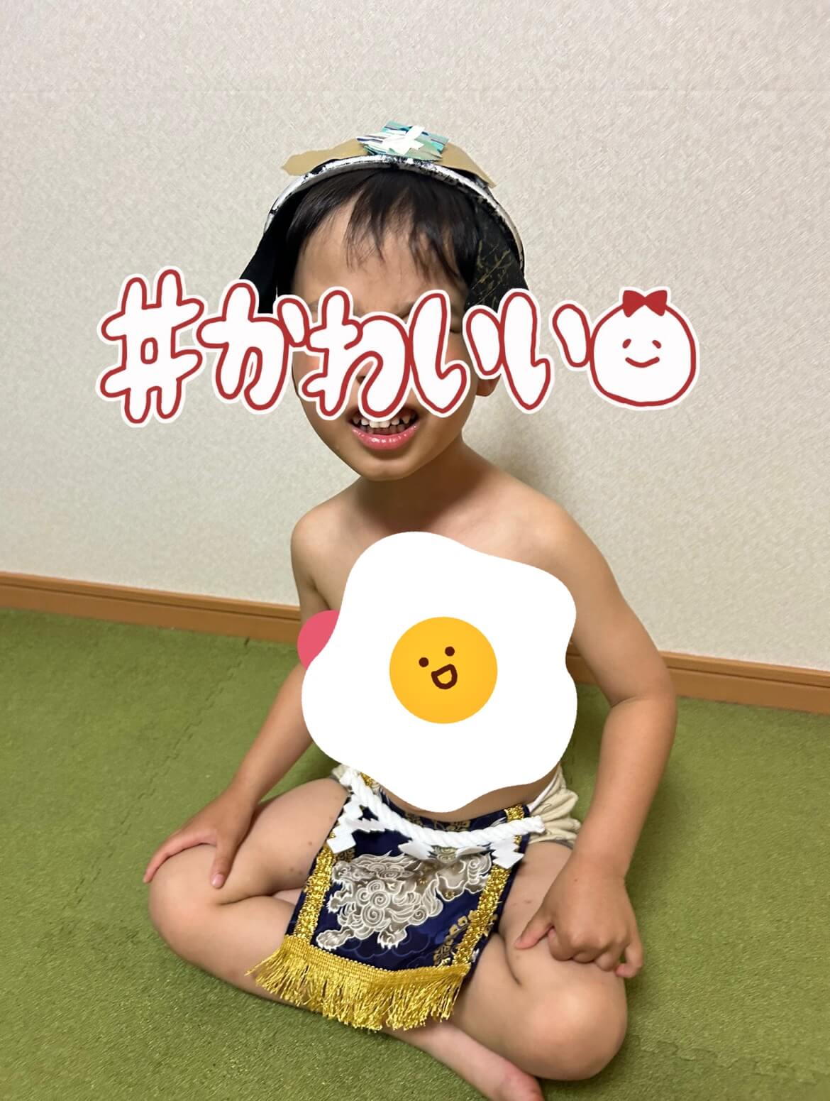20250607赤ちゃん化粧まわし着画像1