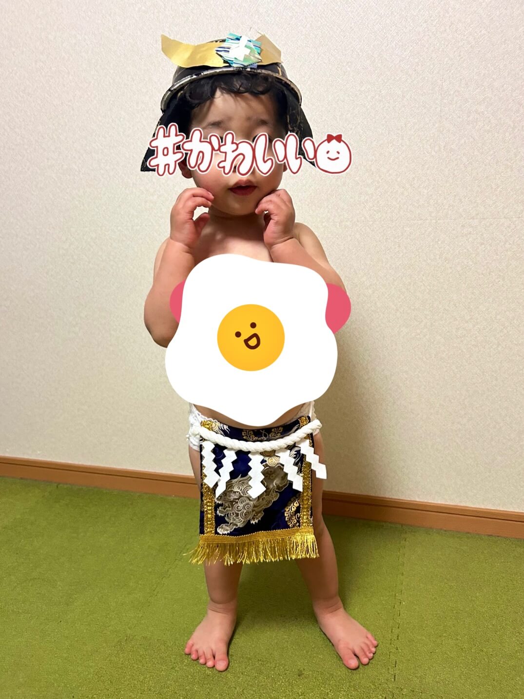 20250607赤ちゃん化粧まわし着画像2