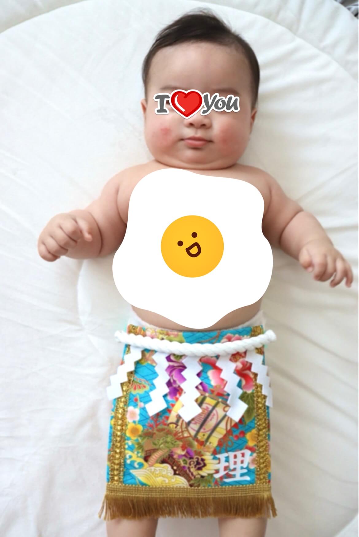 20250512赤ちゃん化粧まわし着画像1
