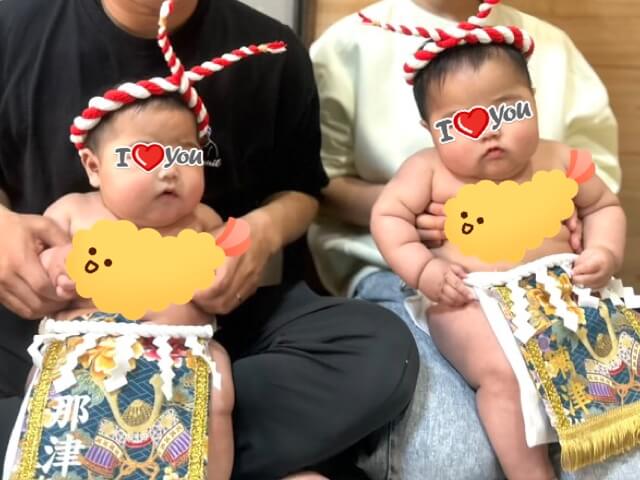 20250608赤ちゃん化粧まわし着画像1