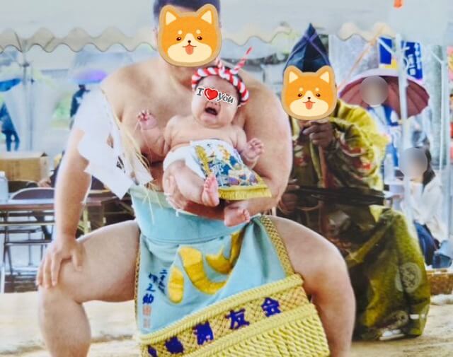 20250608赤ちゃん化粧まわし着画像3