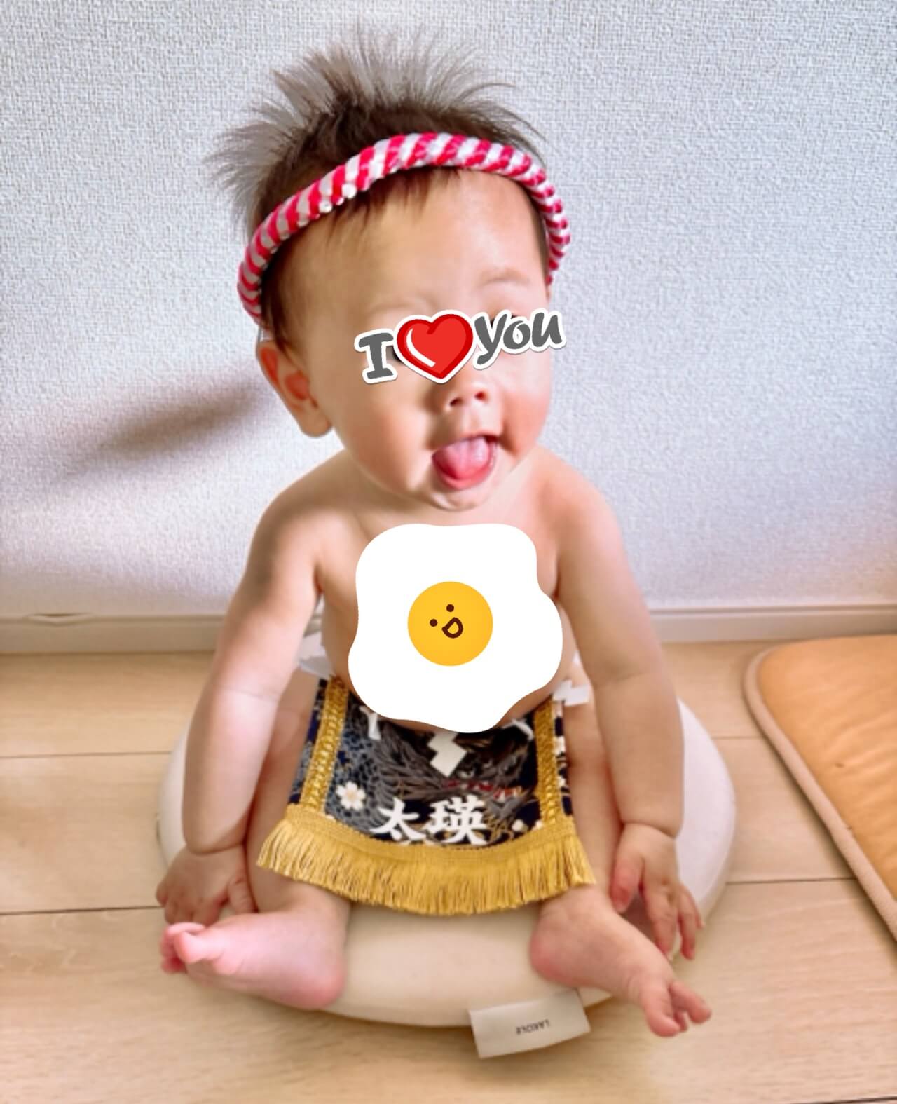 20250616赤ちゃん化粧まわし着画像1
