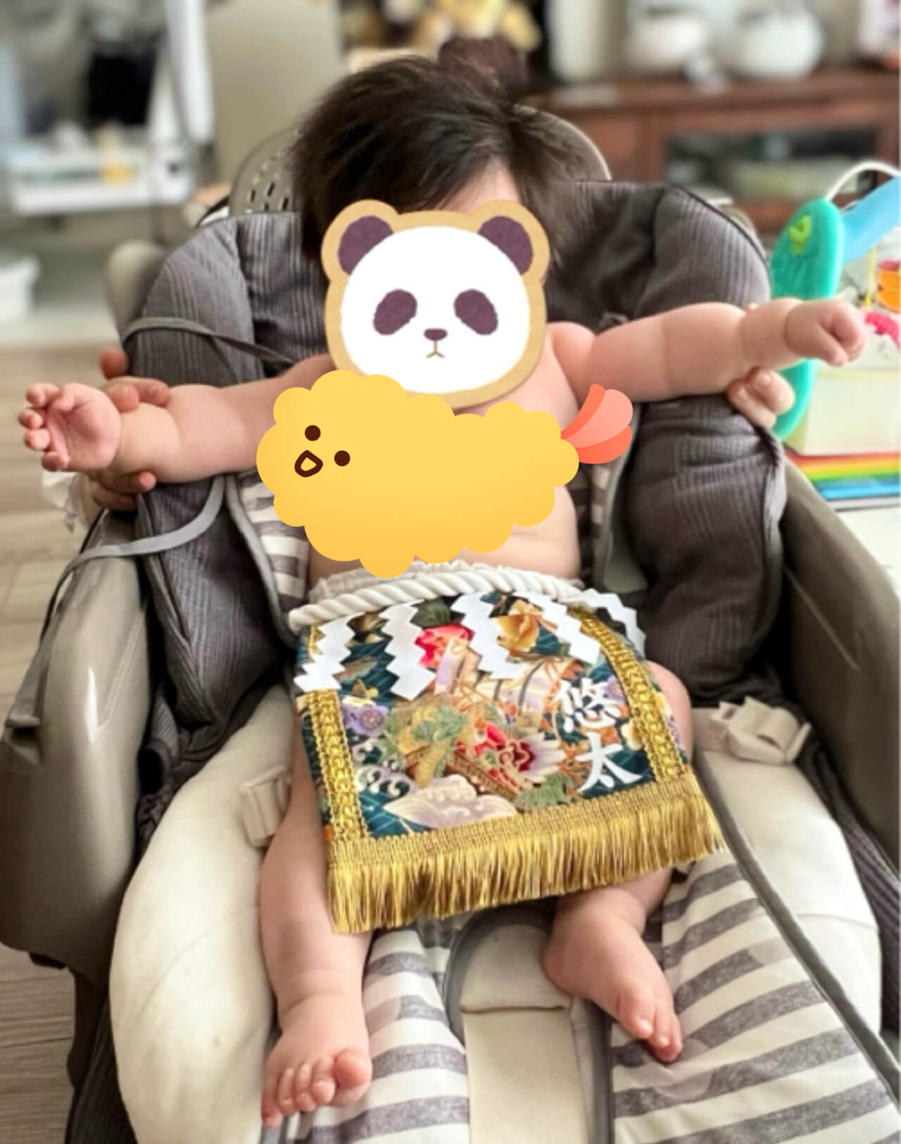 20250630赤ちゃん化粧まわし着画像1