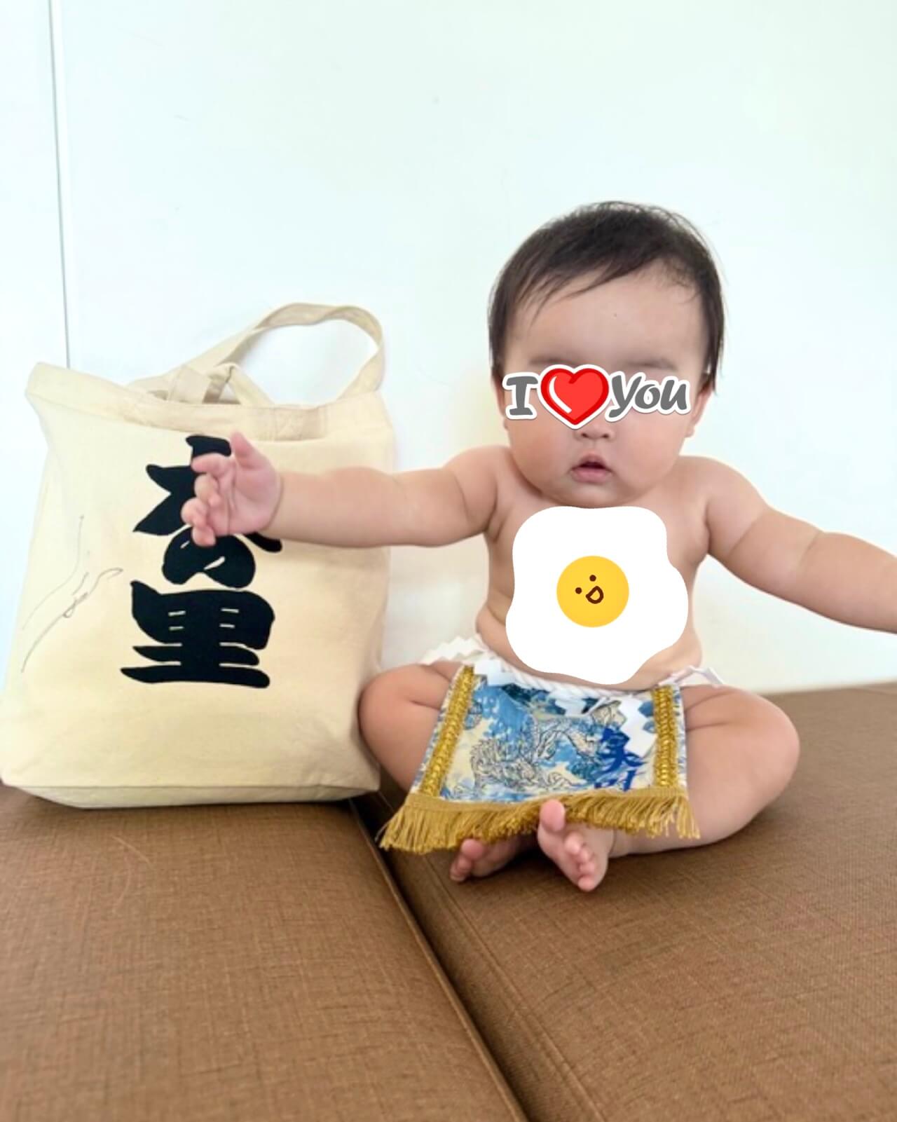 20250901赤ちゃん化粧まわし着画像1