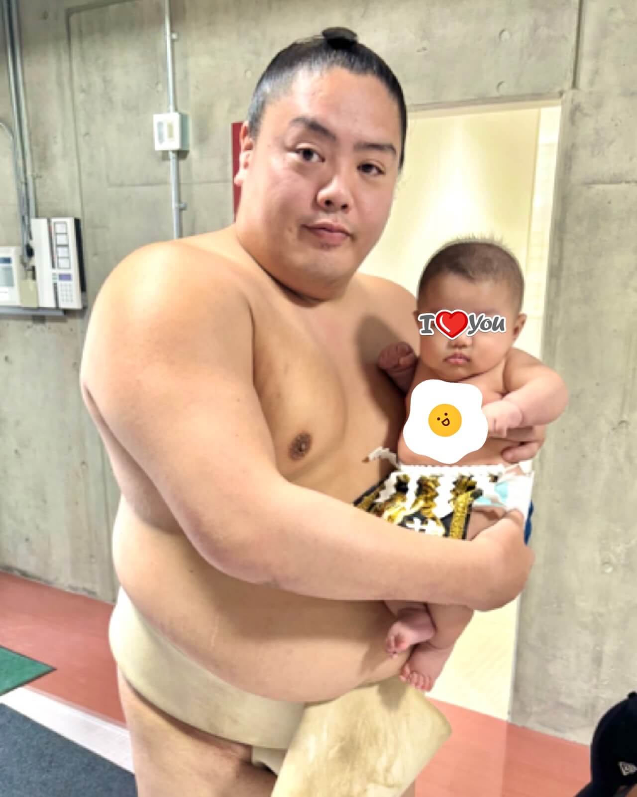 20250909赤ちゃん化粧まわし着画像3