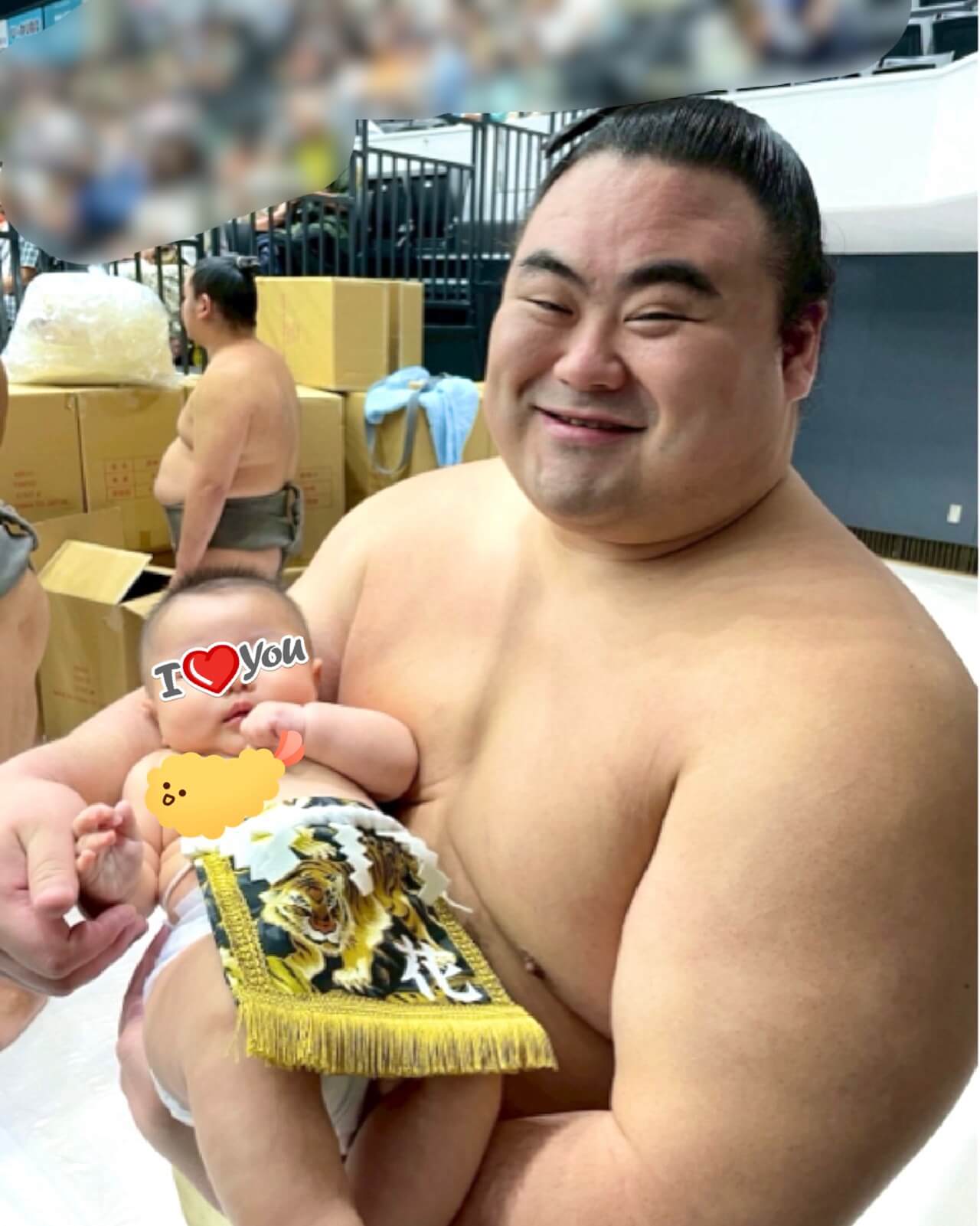 20250909赤ちゃん化粧まわし着画像2