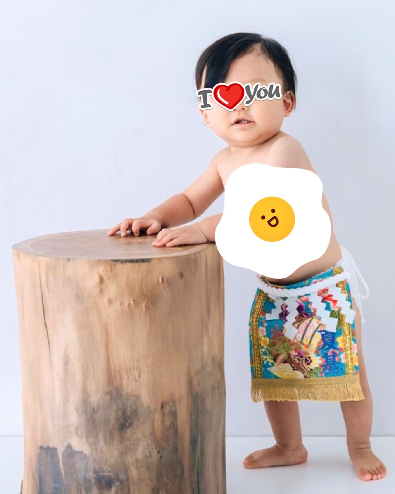 20251001赤ちゃん化粧まわし着画像1