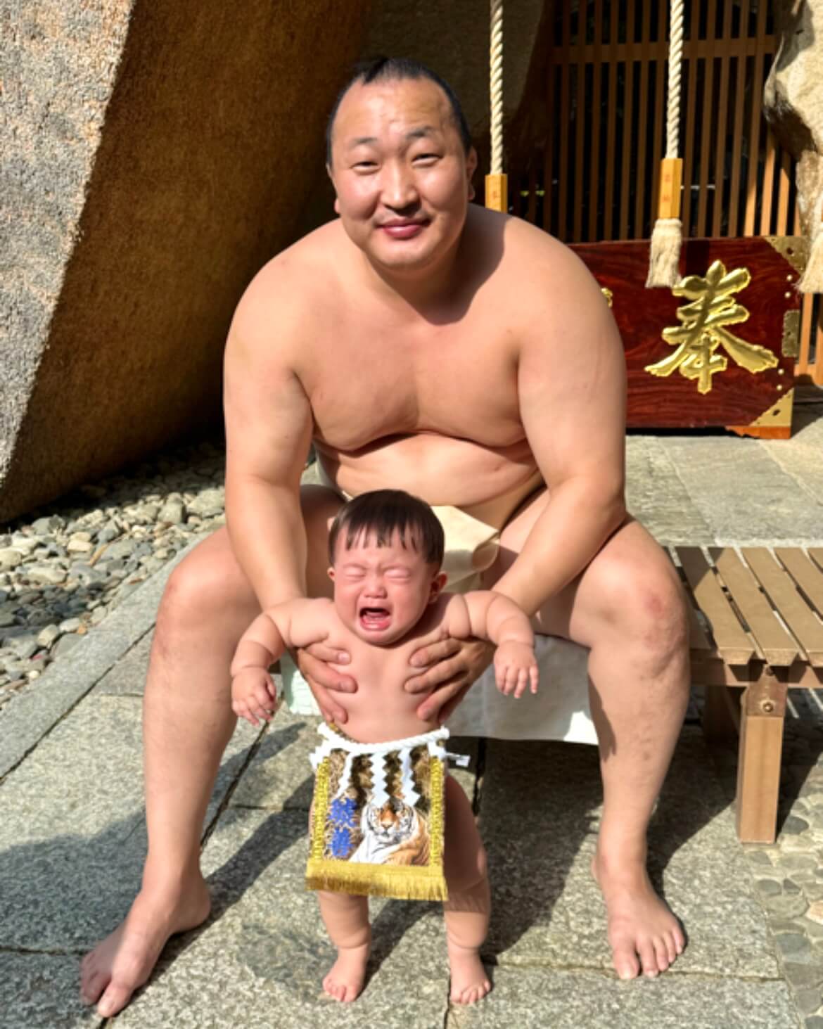 20251119赤ちゃん化粧まわし着画像3