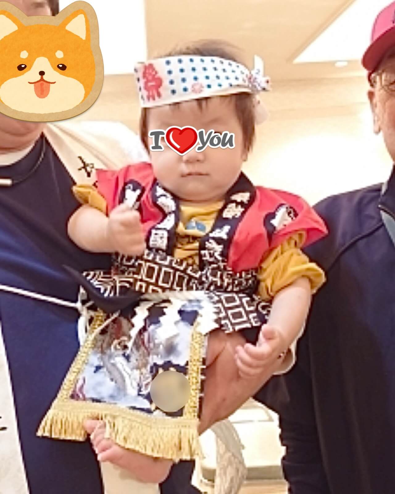 20251124赤ちゃん化粧まわし着画像1