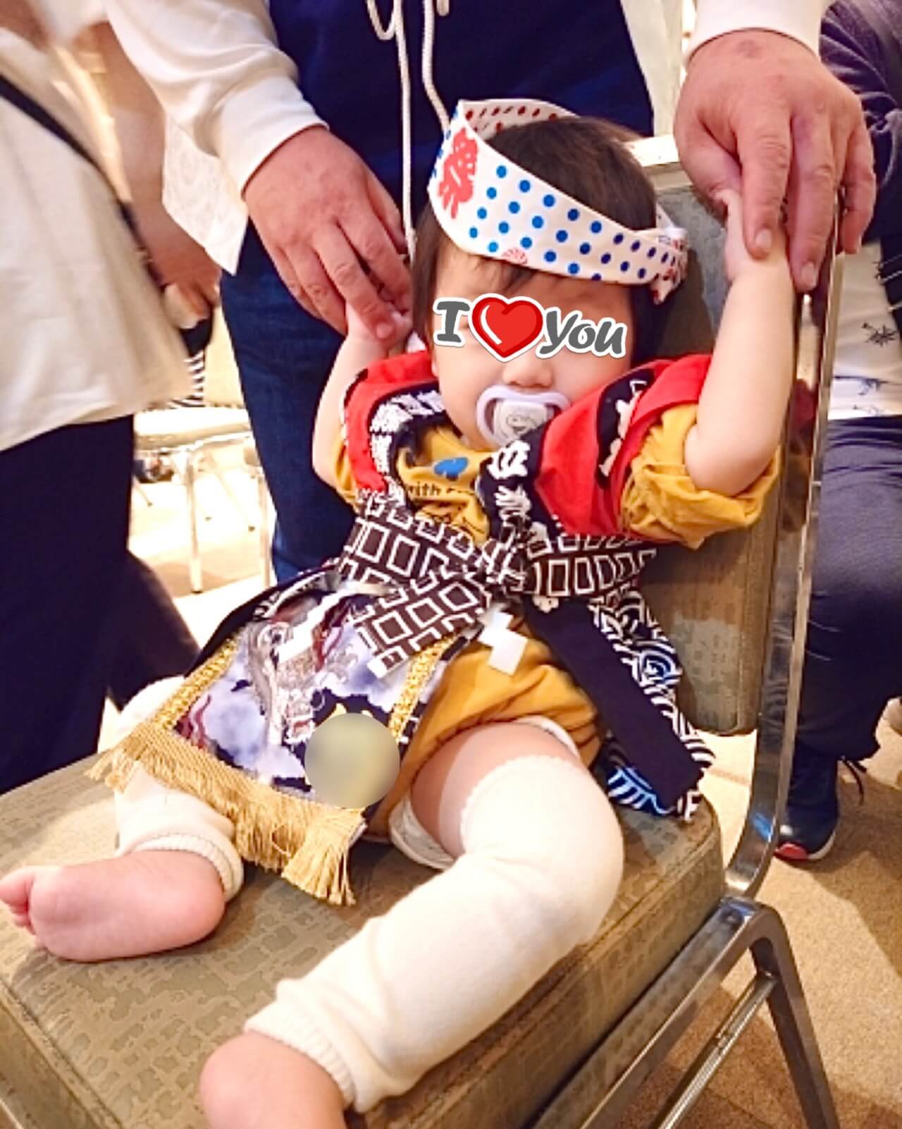 20251124赤ちゃん化粧まわし着画像2