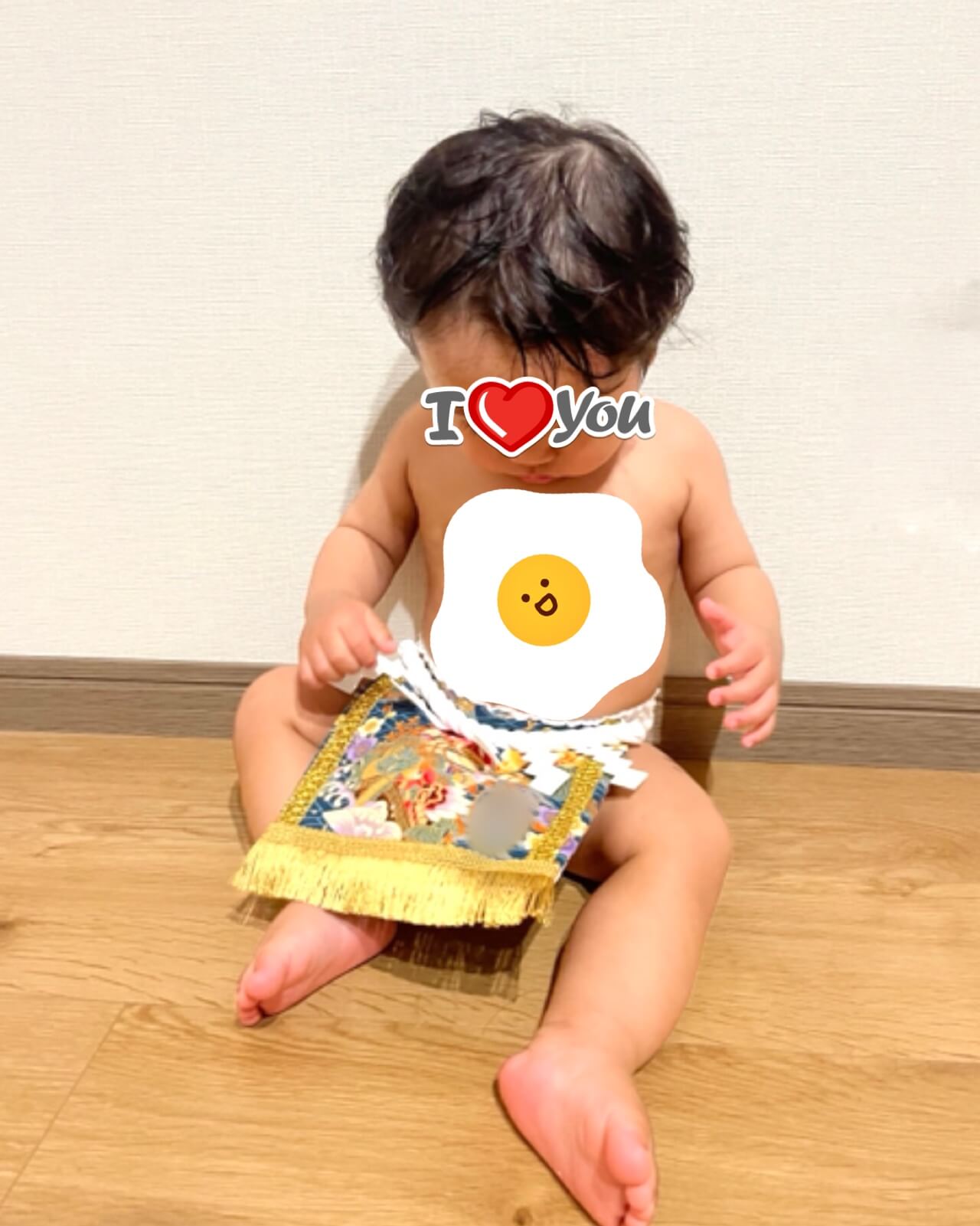 20251222赤ちゃん化粧まわし着画像1