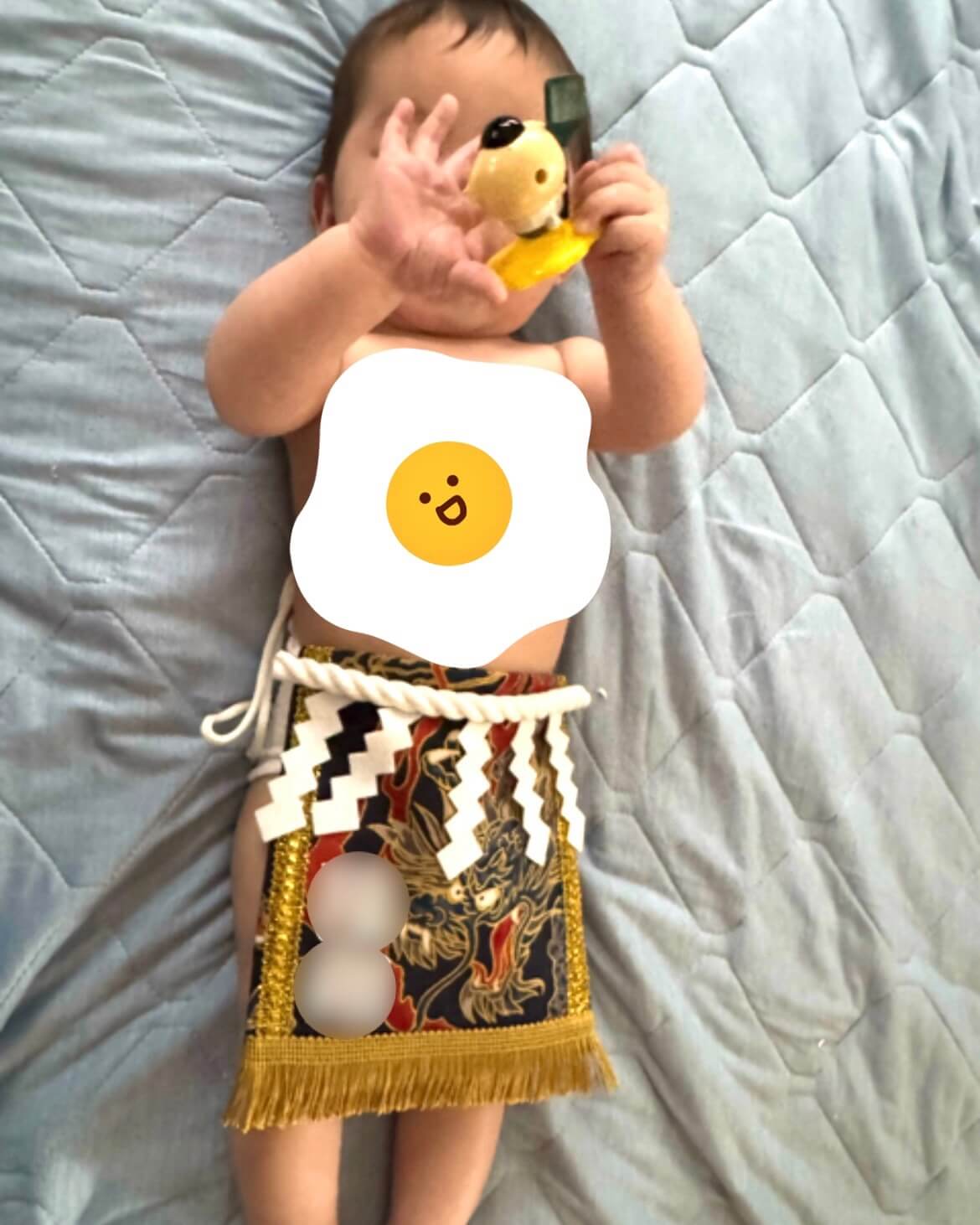 20260114赤ちゃん化粧まわし着画像1