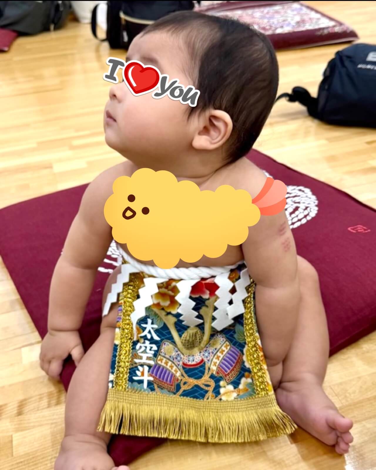 20260115赤ちゃん化粧まわし着画像2