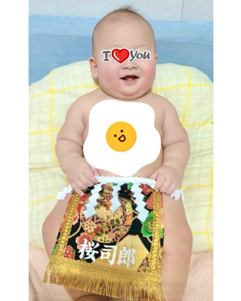 20260116赤ちゃん化粧まわし着画像1