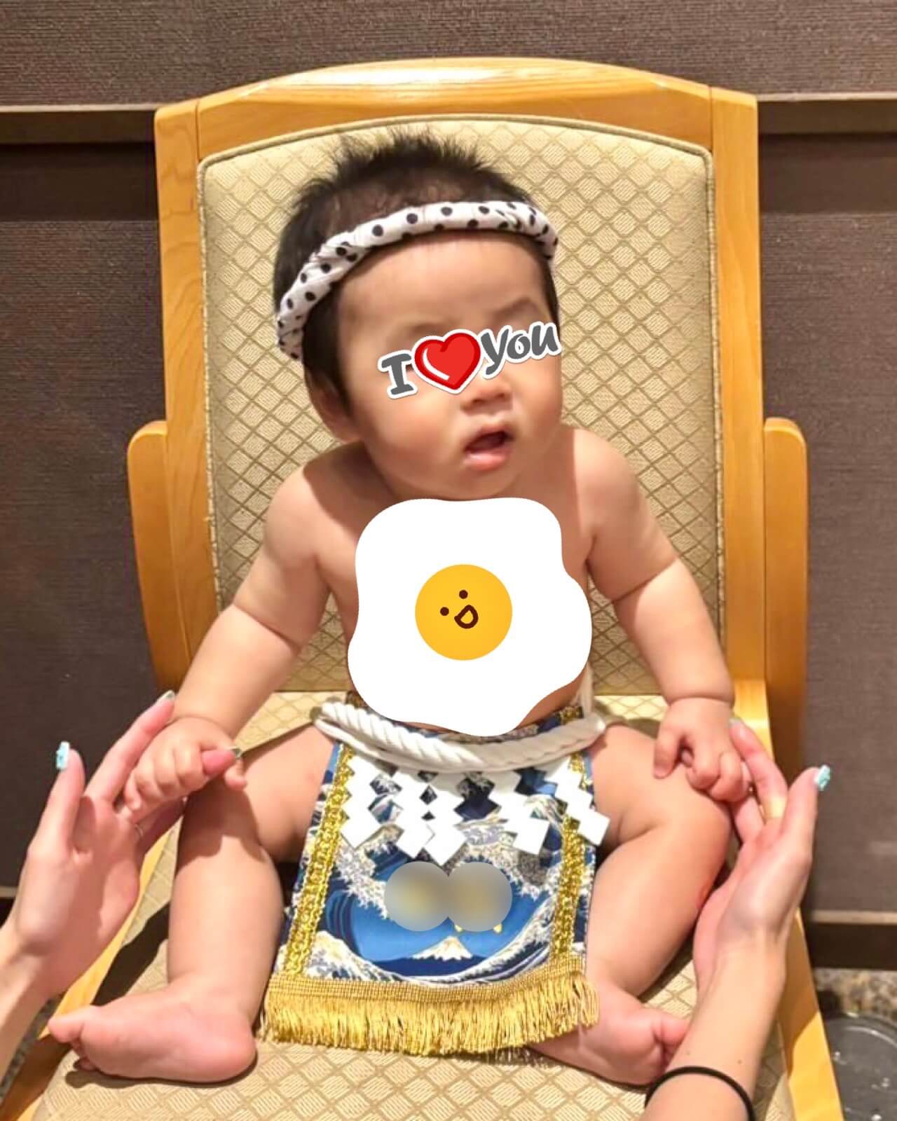 20260904赤ちゃん化粧まわし着画像1